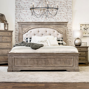 Laurel Foundry Modern Farmhouse Hetton Upholstered Standard Bed ...